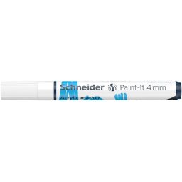 SCHNEIDER Dekormarker, akril, 4 mm, SCHNEIDER "Paint-It 320", fehér