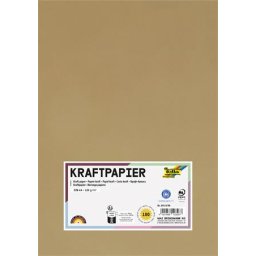 FOLIA Kraft papír, A4, 120 g, 100 lap, FOLIA