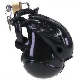 Prmium tojtojs zr - fekete chastity cage 7,7 x 2,8 cm