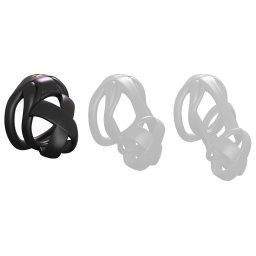 Black Bonex Cage S - prmium intim kiegszt 4.5 x 3.3 cm