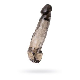 ToyFa XLover pnisznvel TPE anyag vzll 19,5 cm fekete ttetsz