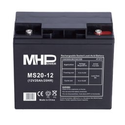 MHPower MS20-12 AGM 12V/20Ah T5 ólomsavas akkumulátor