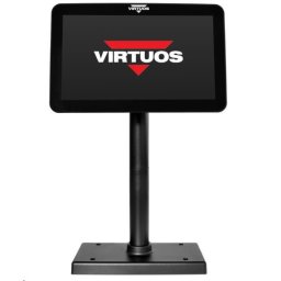Virtuos 10, 1" színes LCD vásárlói monitor SD1010R, USB, fekete