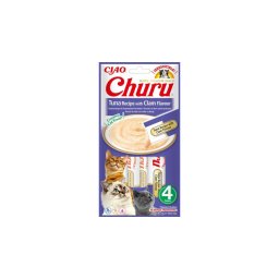 Inaba Cat Ciao Churu - tonhal-kagyló 4 x 14 g