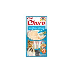 Inaba Cat Ciao Churu - tonhal-tengergyümölcsei 4 x 14 g