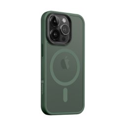 Tactical MagForce Hyperstealth Apple iPhone 14 Pro Magsafe hátlap tok, áttetsző/sötétszöld