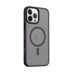 Tactical MagForce Hyperstealth Apple iPhone 13 Pro Max Magsafe hátlap tok, áttetsző/sötétszürke