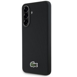 Lacoste Iconic Petit Pique Woven Logo Samsung Galaxy A56 MagSafe tok, fekete