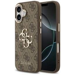 Guess 4G Big 4G Classic Logo tok iPhone 17-hez (barna és arany)