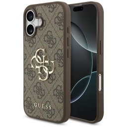 Guess 4G Big Logo tok iPhone 17-hez (barna)