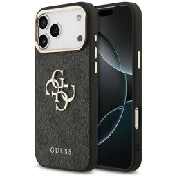Guess 4G Big 4G Classic Logo tok iPhone 17 Pro Max készülékhez (fekete és arany)