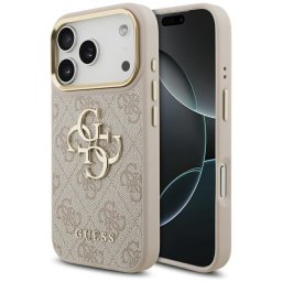 Guess 4G Big 4G Classic Logo tok iPhone 17 Pro készülékhez (rozéarany)
