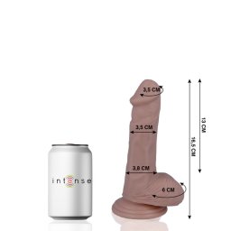 MR INTENSE - 16,5 cm-es leth vibrl pnisz