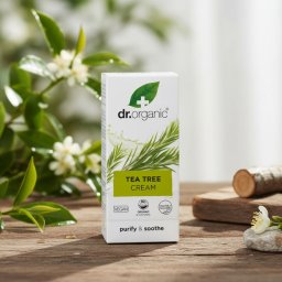 Dr. Organic - Bőrápoló krém bio teafaolajjal