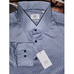 Eterna 1863 modern fit kék mintás ing, 40