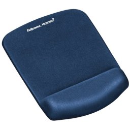 Egérpad és csukló Fellowes PlushTouch kék