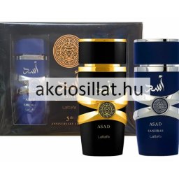 Lattafa Asad EDP 100ml + Lattafa Asad Zanzibar EDP 100ml Férfi