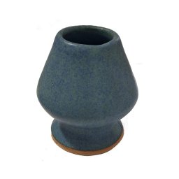 Kusenaoshi matcha Kerámia bambuszecset tartó - kék