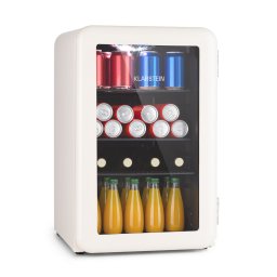 Klarstein PopLife 70, italhűtőszekrény, 0 - 10 °C, retro kivitel, LED (HEA13-PopLife-65-cr)