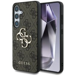 Guess Big 4G Logo Classic Logo tok Samsung Galaxy S25 Plus (barna)