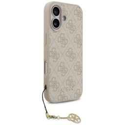Guess 4G Charms Collection MagSafe tok iPhone 17 készülékhez (rózsaszín)