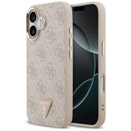 Guess 4G Triangle Logo MagSafe tok iPhone 17-hez (rozéarany)