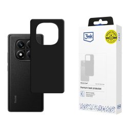 3mk szilikon tok Xiaomi Redmi Note 14 Pro 5G készülékhez (fekete)