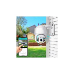 Kültéri WiFi Kamera 1080P, Vízálló, Forgatható és Mozgásérzékelős Megfigyelő