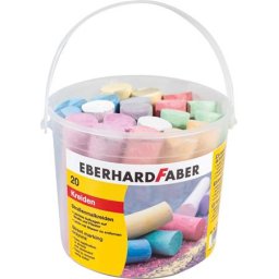 EBERHARD FABER Aszfaltkréta, 20 darabos, EBERHARD FABER, 8 különböző szín
