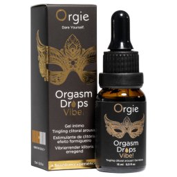 Orgie Orgasm Drops Vibe - bizserget intim gl nknek (15 ml)