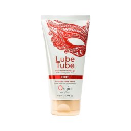 Orgie Lube Tube - melegítő hatású síkosító gél (150 ml)