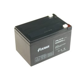 FUKAWA akkumulátor FW 12-12 (12V; 12Ah; faston 6,3mm; élettartam 5év)