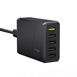 Green Cell 52W GC ChargeSource 5 töltő Ultra Charge és Smart Charge töltéssel - 5x USB-A