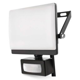 LED-es reflektor TAMBO EVO mozgásérzékelővel, 20 W, 2000 lm, IP44, fekete