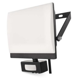 LED-es reflektor TAMBO EVO mozgásérzékelővel, 50 W, 5000 lm, IP65, fekete