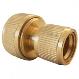 Tömlő gyorscsatlakozó, 1/2" réz