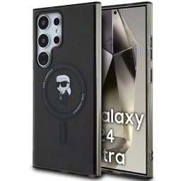 Karl Lagerfeld IML Ikonik MagSafe Case for Samsung Galaxy S24 Ultra (fekete)