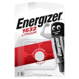ENERGIZER Gombelem, lítium, CR1632, 1 db, ENERGIZER