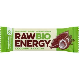 Bombus Nyers Bio Energia Szelet Kókusz & Kakaó 50 g
