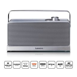 Lenco WTVS-100SI Silver
