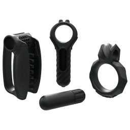 / Bathmate Vibe Endurance - maszturbtor s pniszgyr szett (fekete)