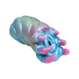 Creature Cocks Ursa - szilikon alien műpunci (kék-pink)