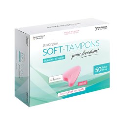 Joydivision Soft-Tampons mini - fonál nélküli tampon (50 db)