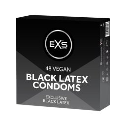 EXS Black - fekete óvszer (48 db)
