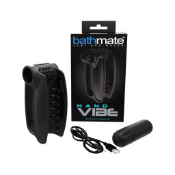 Bathmate Hand Vibe - akkus kézi vibrátor (fekete)