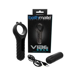 Bathmate Vibe Edge - akkus vibrátor (fekete)