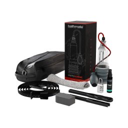Bathmate HydroXtreme 7 Wide Boy - hidropumpa szett (átlátszó)