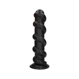Ouch! Hole Driller - óriás anál plug (fekete) - 31,5 cm