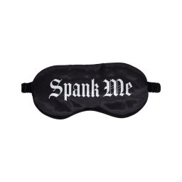 Ouch! - "Spank Me" feliratos szatén szemmaszk (fekete)