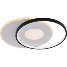 Optonica LED mennyezeti lámpa 54W CCT távirányítóval fehér-fekete - 19011